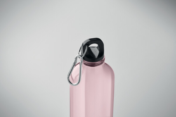 Bottiglia RPET 500ml Moss Re500 - Rosa Trasparente