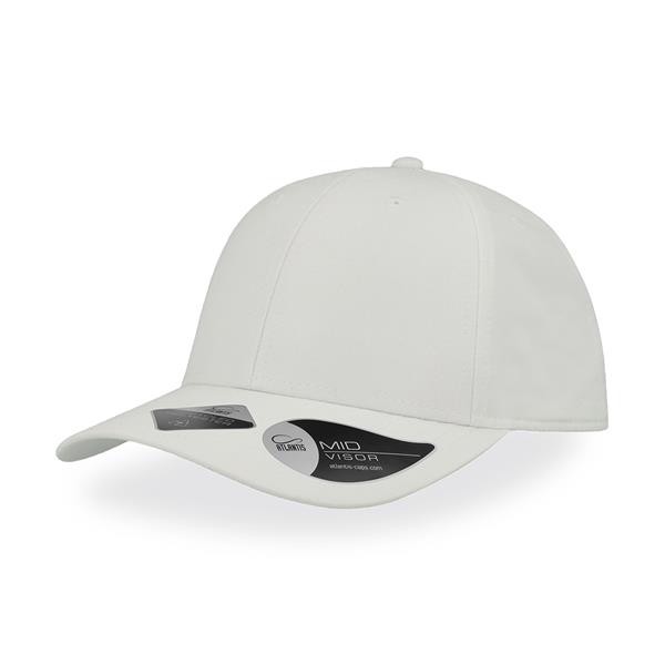 Boné Recy Feel, 100% Poliéster Reciclado Certificado - Branco