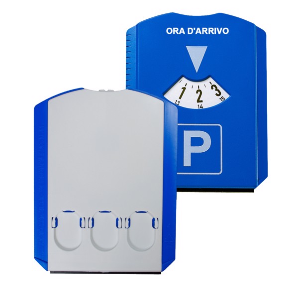 Disque De Parking "Prime" Sans Jetons - Bleu / Blanc