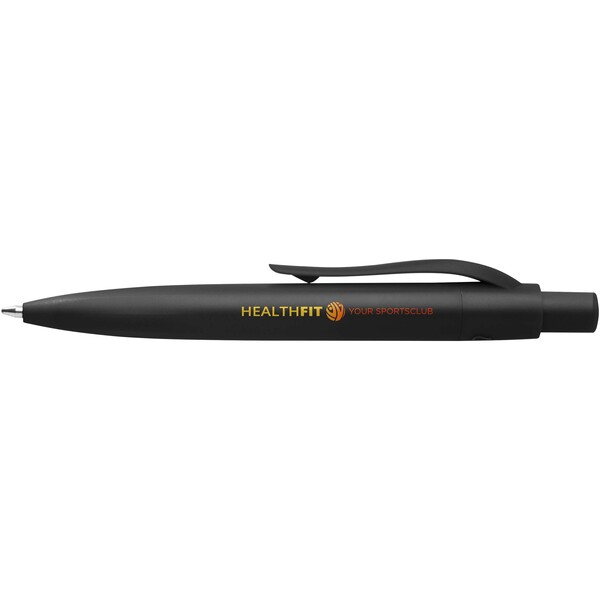 Ramin recycled plastic mini ballpoint pen (blue ink) - Black