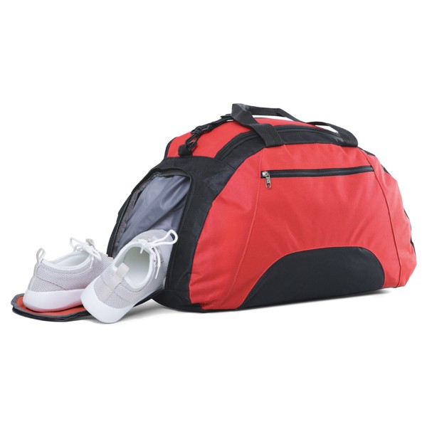 FIT. Športová taška z materiálu polyester 600D - Červená