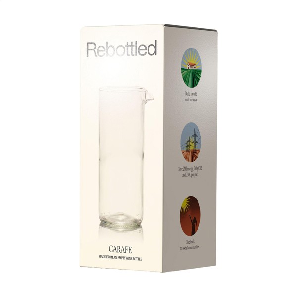Rebottled® Carafe 600 ml - Translucide