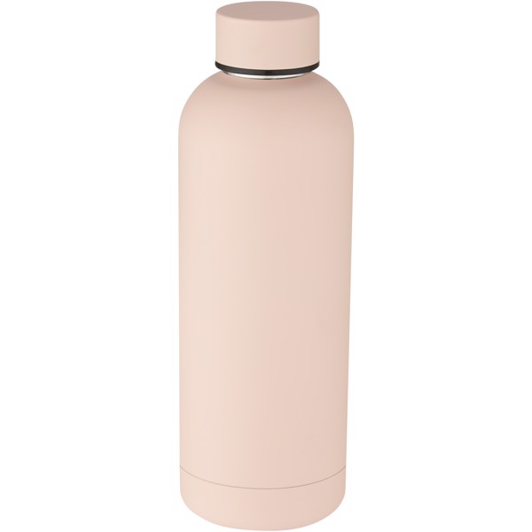 Bouteille isotherme Spring de 500 ml avec isolation sous vide et couche de cuivre - Pale blush pink