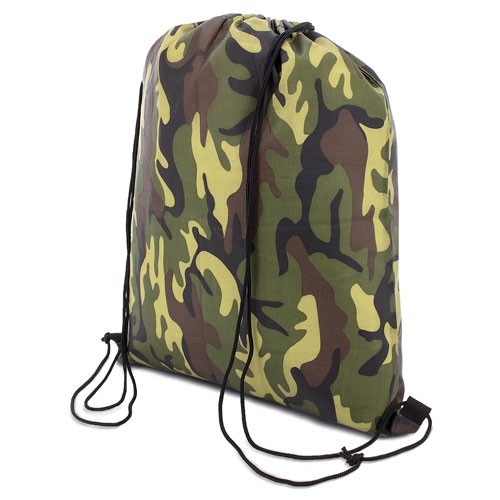 BOLSA MOCHILA POLIESTER camuflado