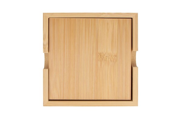 Set de sous-verres en bambou (4 pièces)