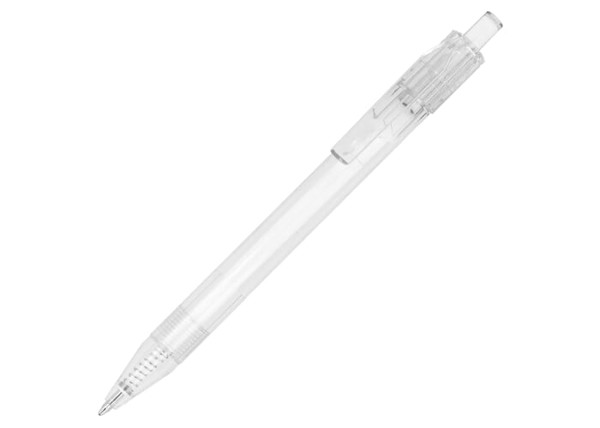 R-PET pen - Transparent / White