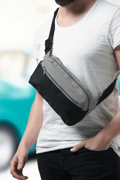 Belt Bag Close-By - Black / Dark Grey