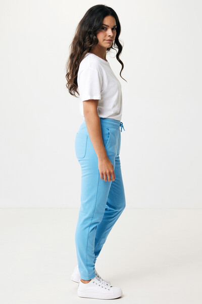 Tepláky IQONIQ Cooper z recykl. bavlny - Tranquil Blue / XXXL