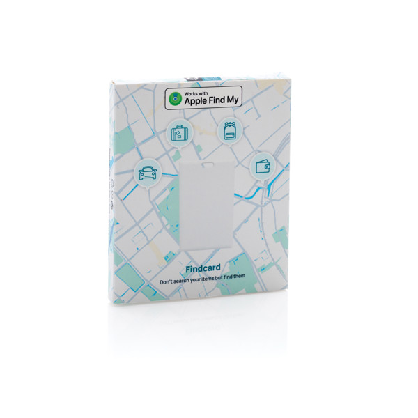 Findcard RCS recycled plastic item finder card