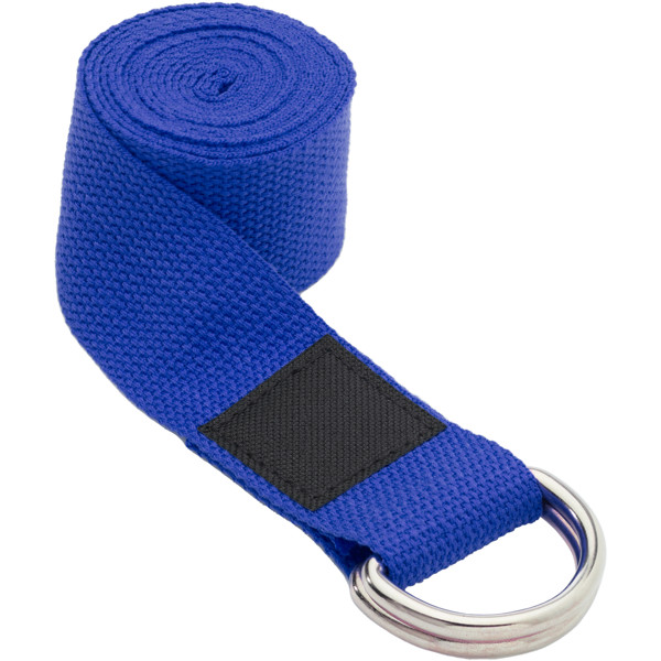 Sangle de yoga Virabha en RPET - Bleu