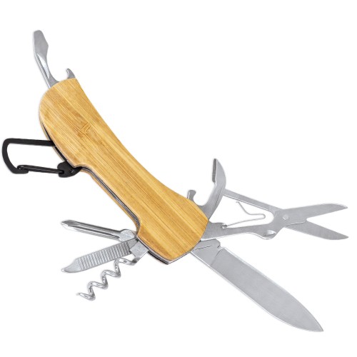 MULTI-PURPOSE POCKET KNIFE BAMBOO “SASKAT”