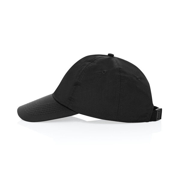 KENTO URBAN RCS recycled nylon 5 pnl adventure baseball cap - Black