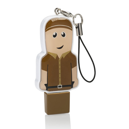 Mini USB custom figure - WHITE_1GB