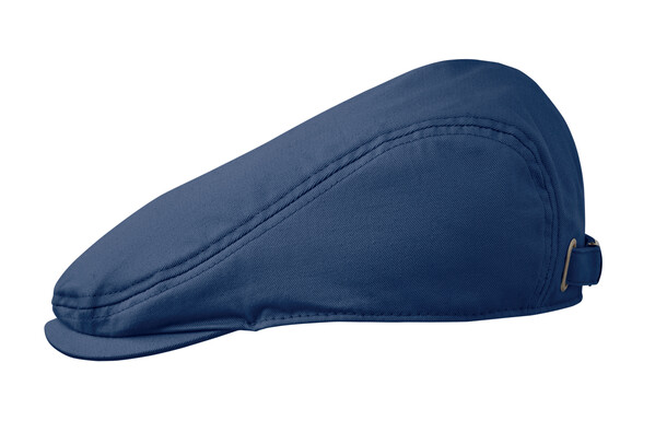 Casquette newsboy 235 g/m² Flat Peak - Bleu