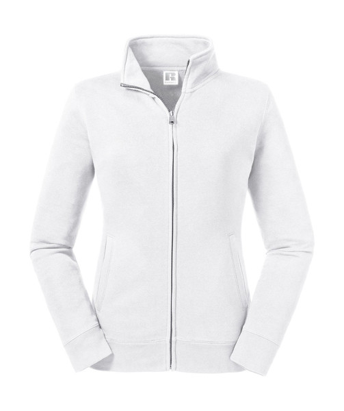 Ladies' Authentic Sweat Jacket - White / S