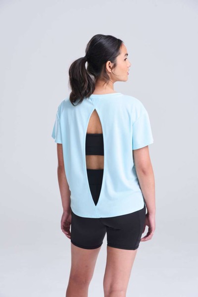 Women's Open Back T - Arctic White / M