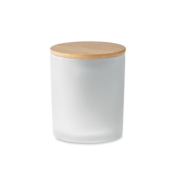Keops Small candle, 120 gr, 20 h burn time - White