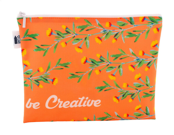 Custom Cosmetic Bag CreaBeauty L RPET - White