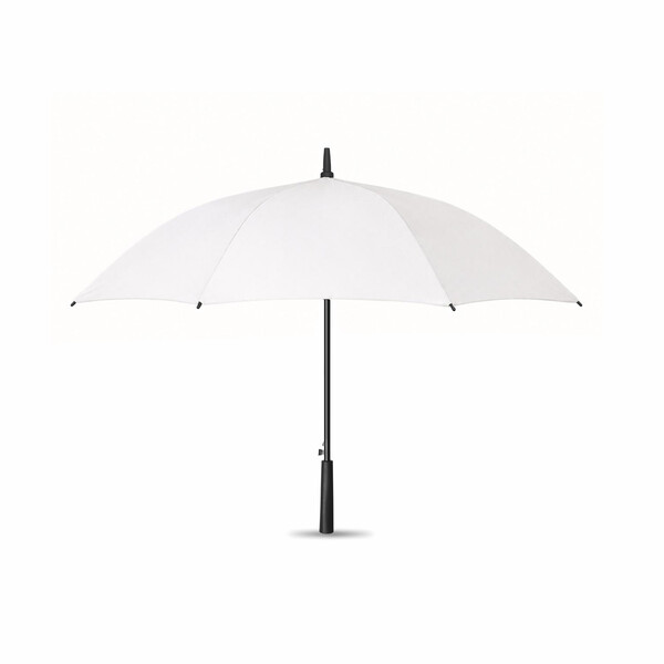 All-over printed ⌀102cm/23″ storm umbrella with rubberized handle - Full colour