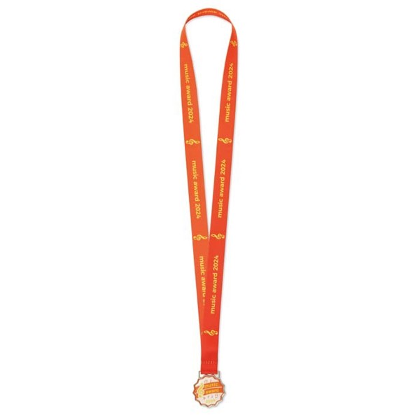 Medalha em liga de zinco com forma personalizada até 80mm X 80mm