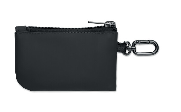 PU key case wallet w/carabiner Guardo - Black
