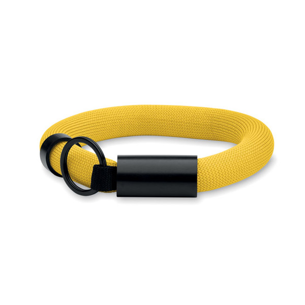 Floating wristband key ring Polly - Yellow
