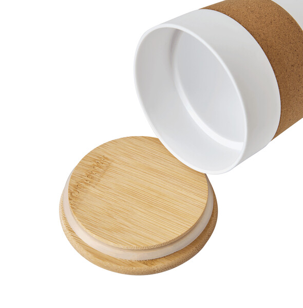 Drink Mug Travel Grip - White