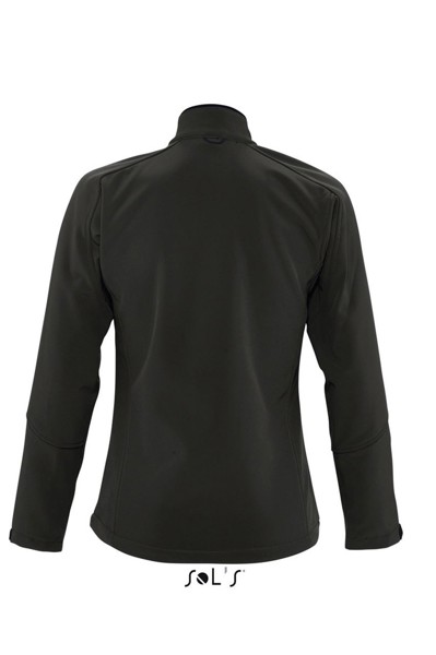 Sol's Roxy - Women's Softshell Zipped Jacket - Black / XL