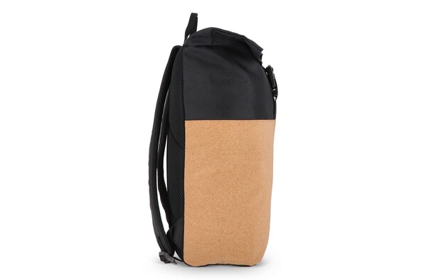 Sac à dos à roulettes en liège et R-PET 18L