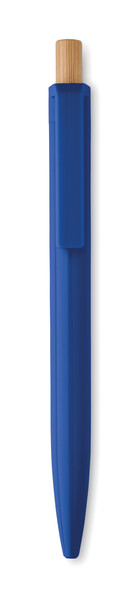 Stylo à bille en ABS recyclé Penu - Bleu Royal