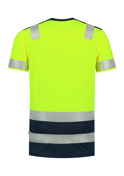 Tričko unisex Tricorp T-Shirt High Vis Bicolor - Fluorescenčná Žltá / M
