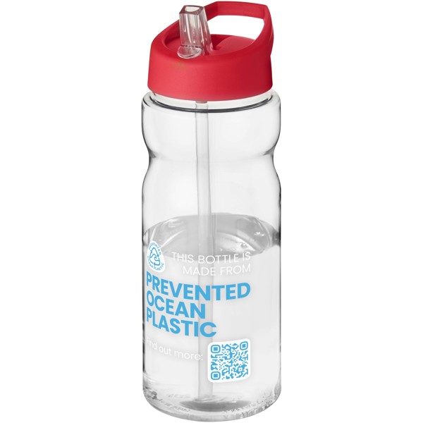 Športová fľaša H2O Eco 650 ml s uzáverom a náustkom