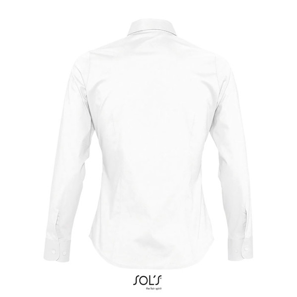 EDEN CHEMISE FEMME STRETCH - Blanc / XS