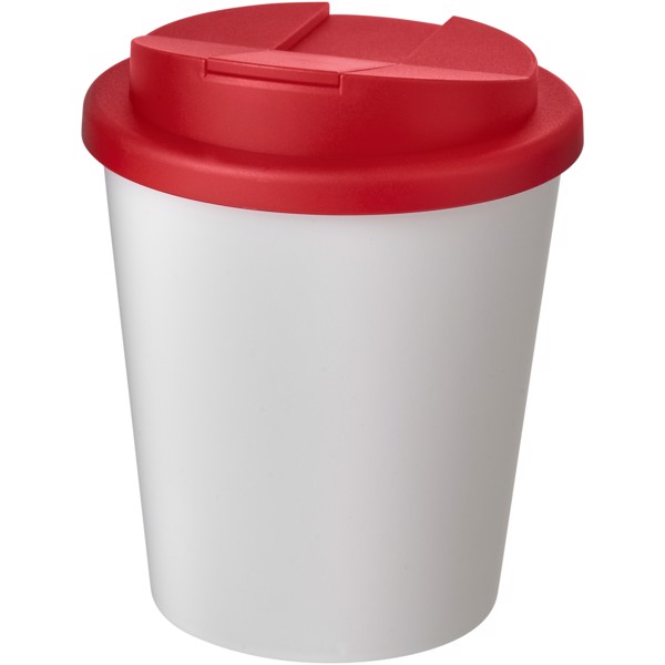 Americano® Espresso Plastic Thermal Mug 250 ml with Spill-Resistant Lid