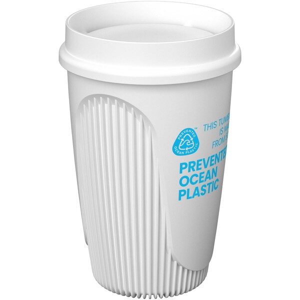 Alto POP 350 ml tumbler with 360° lid - White