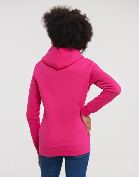 Ladies' Authentic Hooded Sweat - White / S