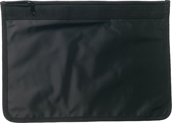 Porta documentos de nylon (70D) Giuseppe - Black