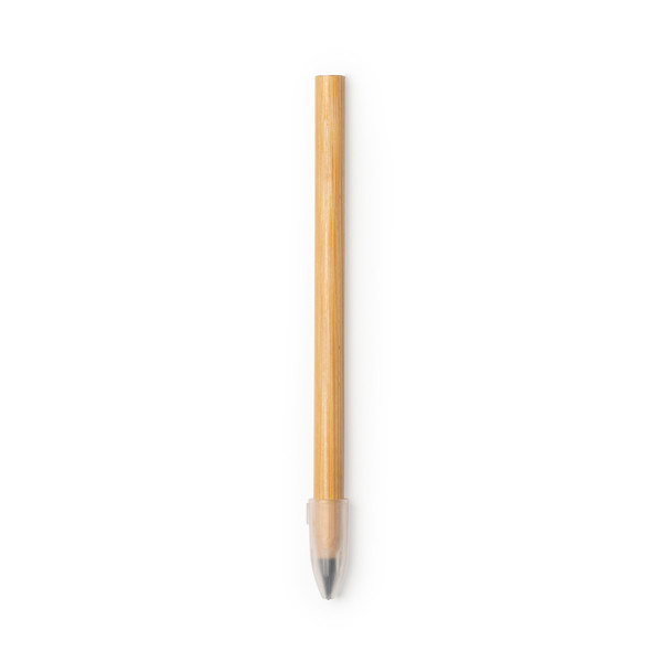 Eternal bamboo pencil with replaceable graphite tip