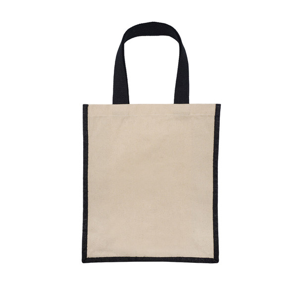 Fibra cotton bag with jute