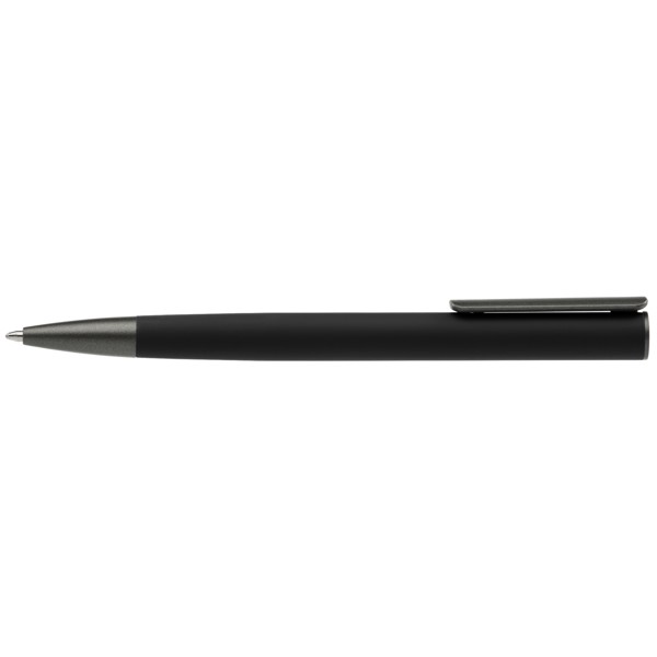Stylo Jagger Acier - Noir / Jet d’encre 4 couleurs