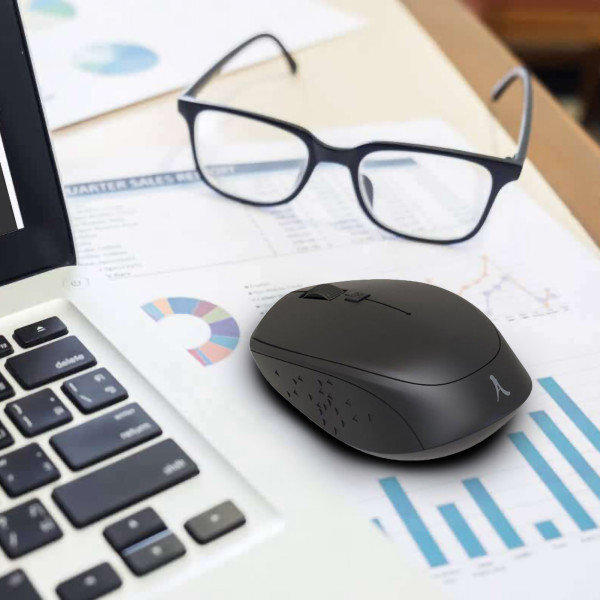 CHUZUMO - SOURIS ÉCO SANS FIL DOUBLE DONGLE (USB-A + USB-C)