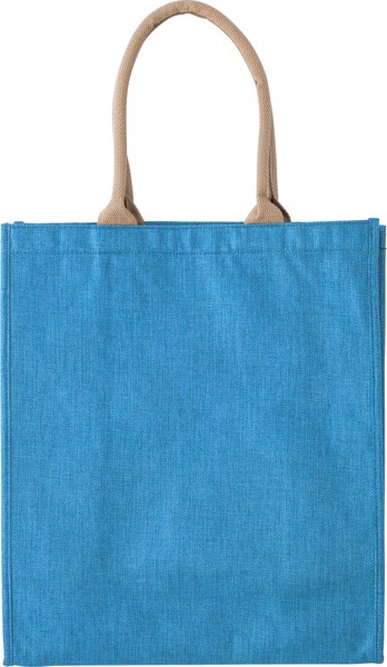 Polyester shopping bag - Cobalt Blue