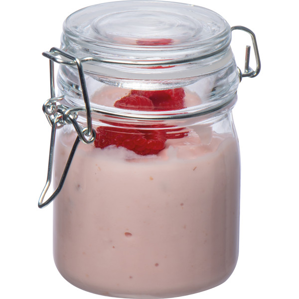 Lockable storage jar, 150 ml FABIO - Transparent