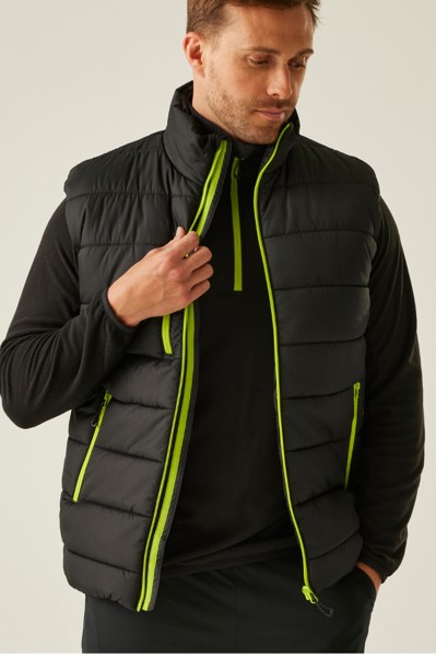 Navigate Thermal Bodywarmer - Black / Orange Pop / XL