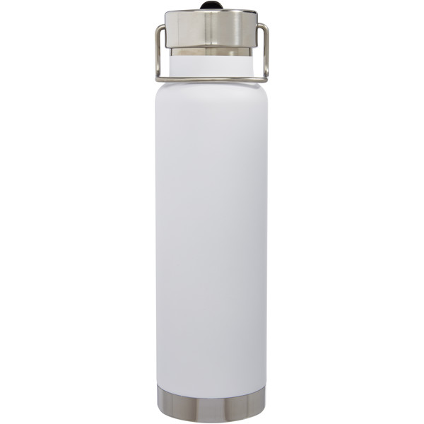 Garrafa desportiva de 750 ml com isolamento a vácuo em cobre "Thor" - Branco