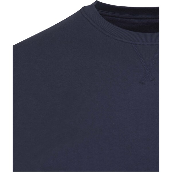 Maglione a girocollo unisex in tessuto biologico riciclato certificato OCS da 280 g/m² Jasper - Navy / L