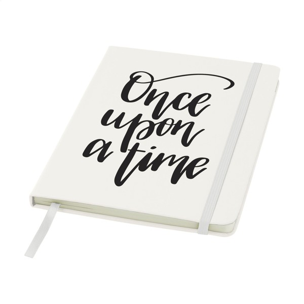 BudgetNote A5 Lines Paper Notebook - White