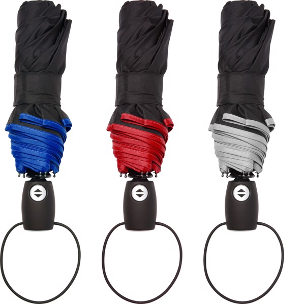 Parapluie tempête pliable Ben - Red