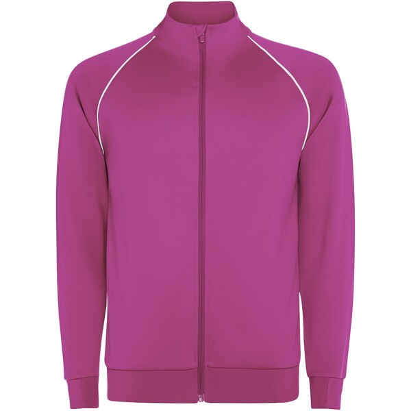 Valier full zip kids sweatshirt - Pink Fluor / 8