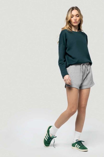 Ladies' Oversized Sweatshirt - Black / L/XL